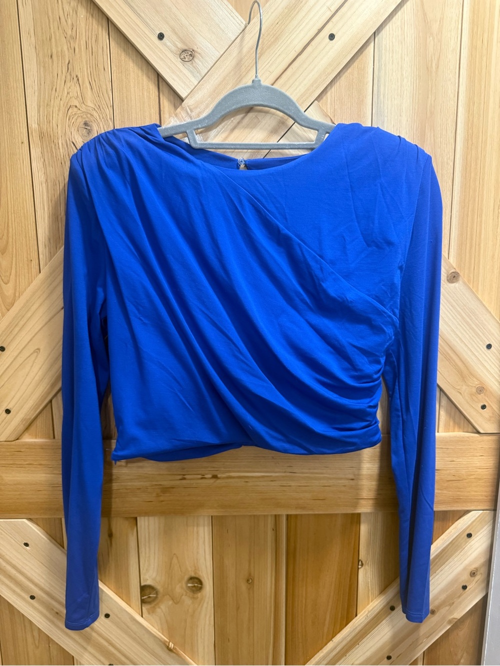 Women’s Long-Sleeve Top - Royal Blue